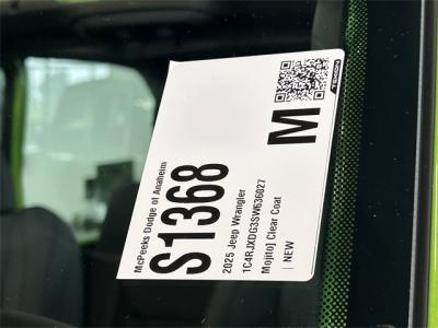 New 2025 Jeep Wrangler Willys  in Anaheim, CA 22