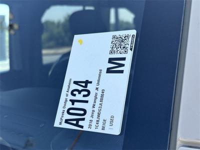 Used 2018 Jeep Wrangler JK Unlimited Sport  in Anaheim, CA 31