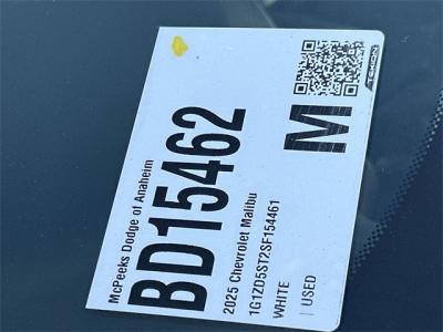 Used 2025 Chevrolet Malibu LT 1LT in Anaheim, CA 31