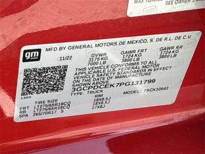 Used 2023 Chevrolet Silverado 1500 Custom Trail Boss  in Anaheim, CA 30