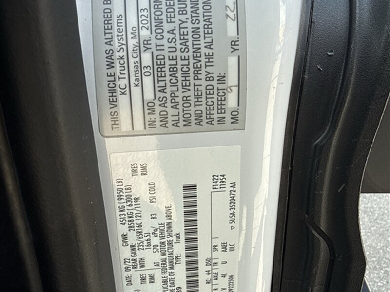 Used 2023 Ford Transit 350 HD T350 Extended High Roof Cargo in Norco, CA 16 Used 2023 Ford Transit 350 HD T350 Extended High Roof Cargo in Norco, CA 16