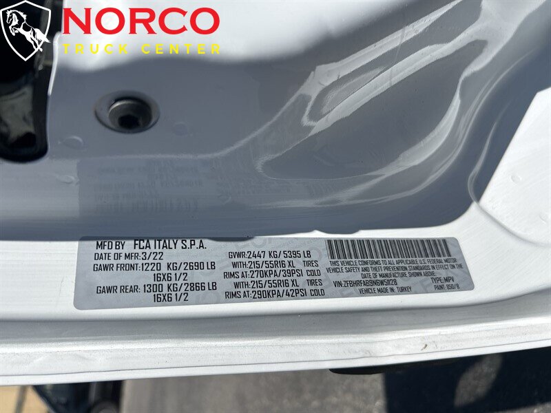 Used 2022 RAM ProMaster City Cargo in Norco, CA 16 Used 2022 RAM ProMaster City Cargo in Norco, CA 16
