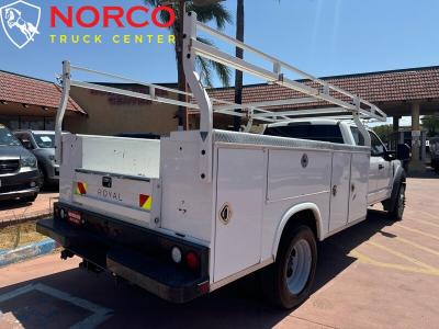Used 2019 Ford F-550 12' Crew Cab Diesel 11' Utility w/ Ladder Rack in Norco, CA 9