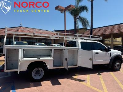 Used 2019 Ford F-550 12' Crew Cab Diesel 11' Utility w/ Ladder Rack in Norco, CA 1