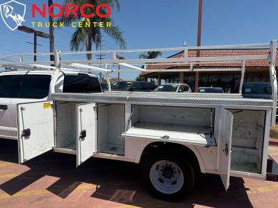 Used 2019 Ford F-550 12' Crew Cab Diesel 11' Utility w/ Ladder Rack in Norco, CA 6