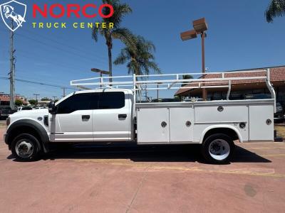 Used 2019 Ford F-550 12' Crew Cab Diesel 11' Utility w/ Ladder Rack in Norco, CA 5