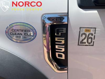 Used 2019 Ford F-550 12' Crew Cab Diesel 11' Utility w/ Ladder Rack in Norco, CA 17