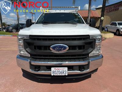 Used 2022 Ford F-350 Super Duty XL Crew Cab 8' Utility W/ Ladder Rack in Norco, CA 2