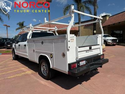 Used 2022 Ford F-350 Super Duty XL Crew Cab 8' Utility W/ Ladder Rack in Norco, CA 6