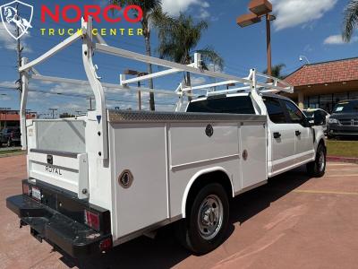 Used 2022 Ford F-350 Super Duty XL Crew Cab 8' Utility W/ Ladder Rack in Norco, CA 8