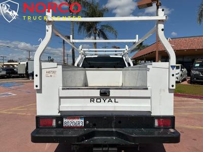 Used 2022 Ford F-350 Super Duty XL Crew Cab 8' Utility W/ Ladder Rack in Norco, CA 7