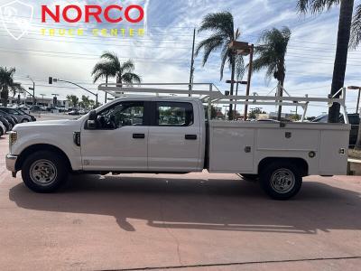 Used 2019 Ford F-350 Super Duty XL Crew Cab 8’ Utility Bed w/ Ladder Rack in Norco, CA 4