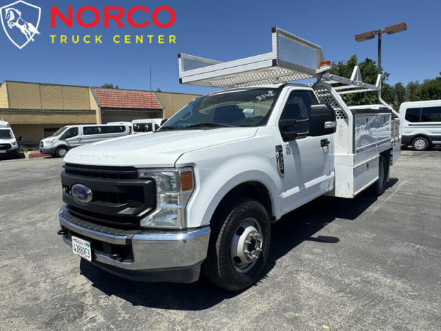 Used 2020 Ford F-350 Super Duty XL Regular Cab w/ 12' Contractor in Norco, CA 3