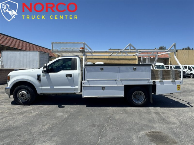 Used 2020 Ford F-350 Super Duty XL Regular Cab w/ 12' Contractor in Norco, CA 5