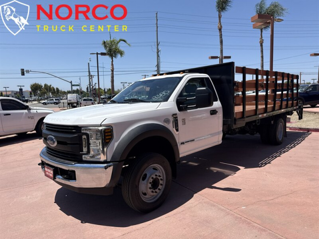 Used 2019 Ford F-550 Super Duty Stake Bed w/ Liftgate in Norco, CA 3