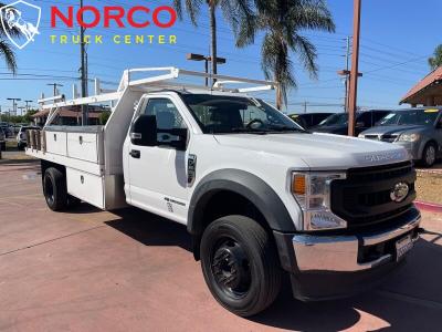 Used 2020 Ford F-550 Regular Cab 12' Contractor Bed Diesel in Norco, CA 1
