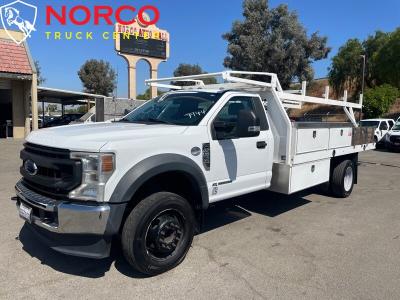 Used 2020 Ford F-550 Regular Cab 12' Contractor Bed Diesel in Norco, CA 22