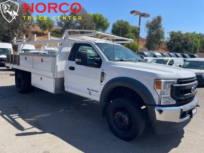 Used 2020 Ford F-550 Regular Cab 12' Contractor Bed Diesel in Norco, CA 20