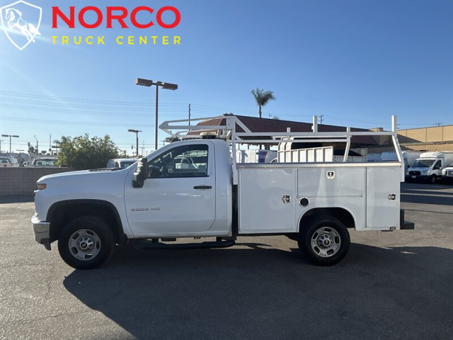 Used 2021 Chevrolet Silverado 2500HD Regular Cab w/ 8' Utility Bed in Norco, CA 4