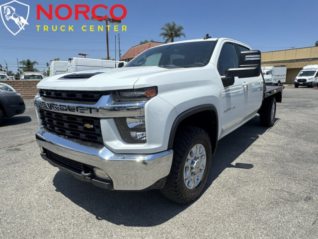 Used 2022 Chevrolet Silverado 2500HD LT Crew Cab 9'x7' Flat Bed Diesel 4x4 in Norco, CA 3