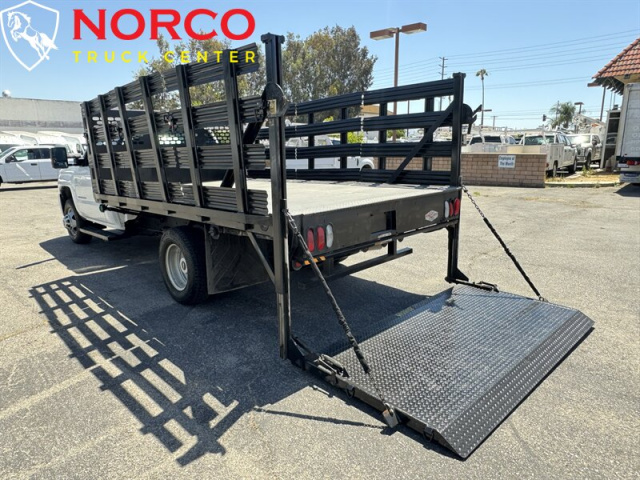 Used 2017 Chevrolet Silverado 3500HD CC Work Truck,12' Stake Bed w/ Liftgate in Norco, CA 4