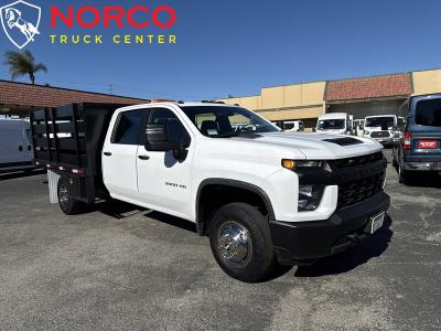 Used 2020 Chevrolet Silverado 3500 C3500 Work Truck Crew Cab 10' Stake Bed in Norco, CA 1