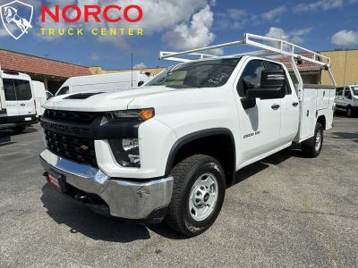 Used 2020 Chevrolet Silverado 2500HD Work Truck Crew Cab 8' Utility Bed w/ Ladder Rack in Norco, CA 4