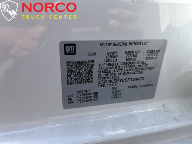 Used 2025 Chevrolet Silverado 3500HD Work Truck Crew Cab Long Bed Dually 4x4 in Norco, CA 16