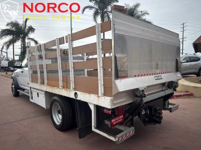 Used 2017 RAM 5500 Diesel Crew Cab 12' Stake Bed w/ Liftgate  in Norco, CA 5
