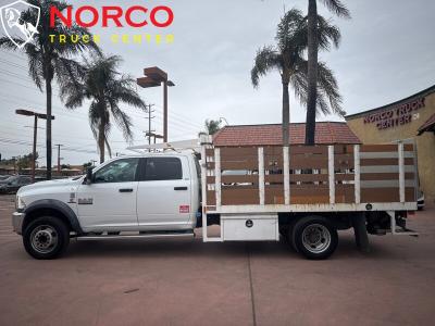Used 2017 RAM 5500 Diesel Crew Cab 12' Stake Bed w/ Liftgate  in Norco, CA 4
