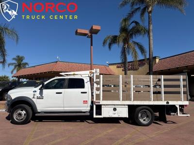 Used 2017 RAM 5500 Diesel Crew Cab 12' Stake Bed w/ Liftgate  in Norco, CA 4