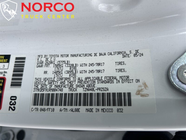 Used 2024 Toyota Tacoma SR5 Crew Cab Short Bed in Norco, CA 16