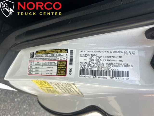 Used 2022 Toyota Tacoma SR Extended Cab Long Bed w/ Camper Shell in Norco, CA 16