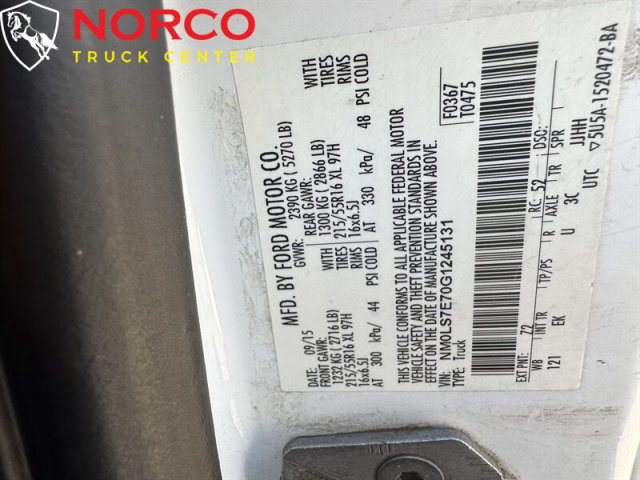 Used 2016 Ford Transit Connect XL Mini Cargo w/ Shelves & Ladder Rack in Norco, CA 25