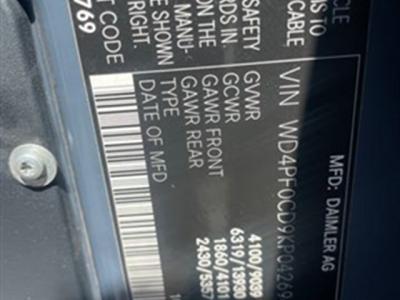 Used 2019 Mercedes-Benz Sprinter 2500 in Norco, CA 16