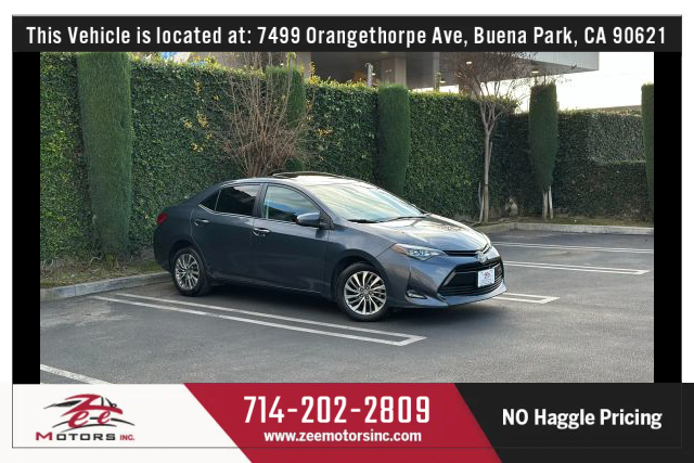 2017 Toyota Corolla XLE