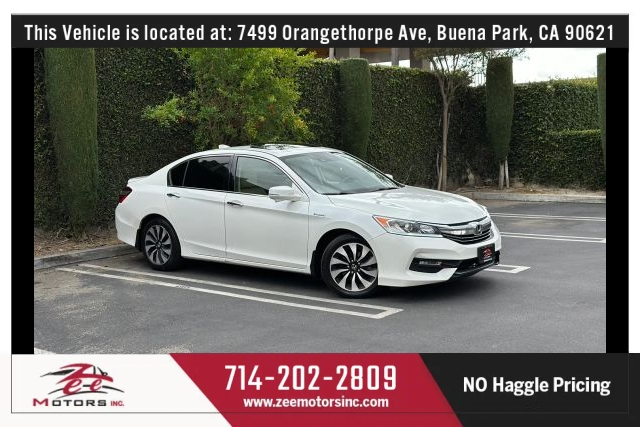 2017 Honda Accord Hybrid EX-L's photo