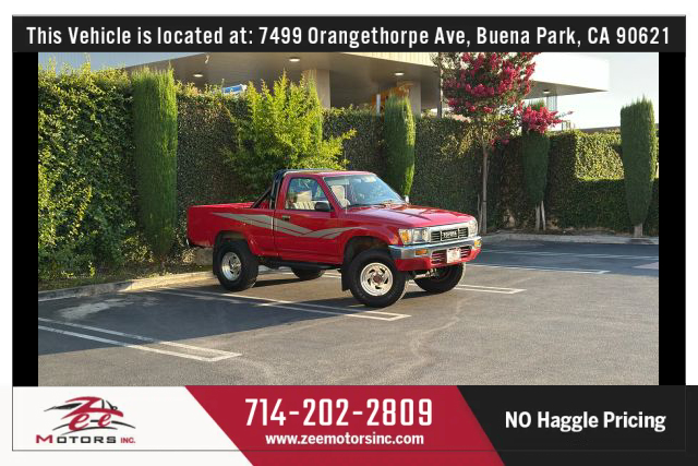 1989 Toyota Pickup Deluxe