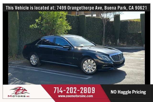 2014 Mercedes-Benz S-Class S550