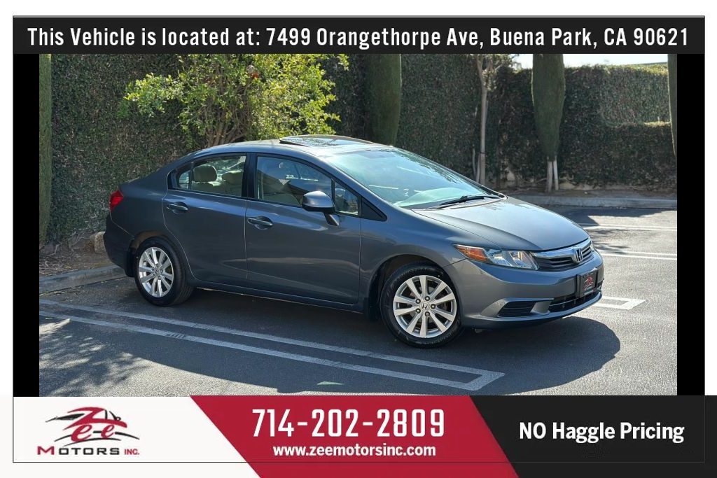 2012 Honda Civic EX Sedan 4D