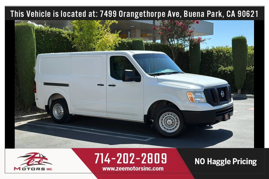2020 Nissan NV1500 Cargo S Van 3D