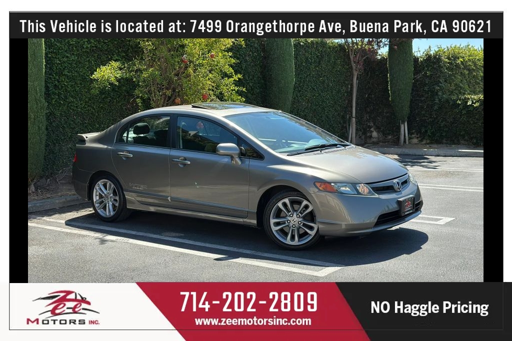 2008 Honda Civic Si Sedan 4D