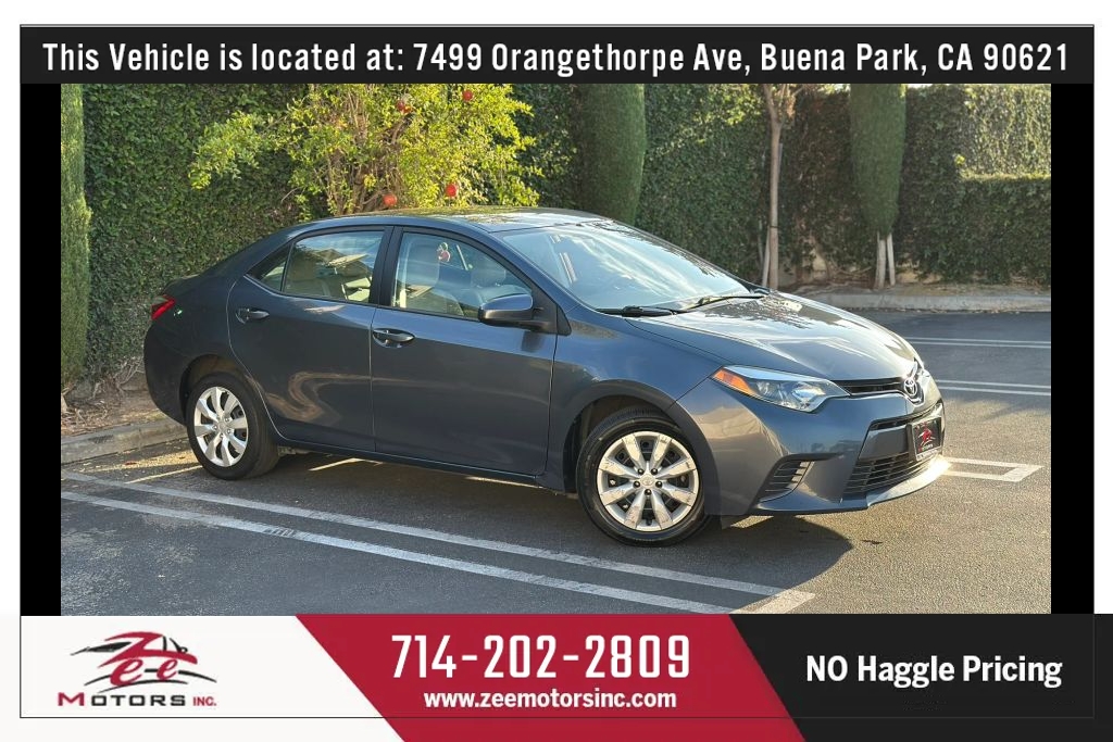 2015 Toyota Corolla LE Sedan 4D