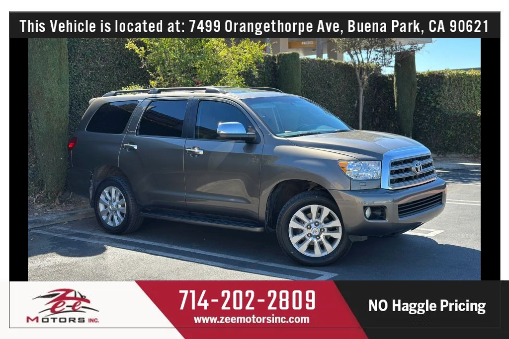 2016 Toyota Sequoia Platinum Sport Utility 4D