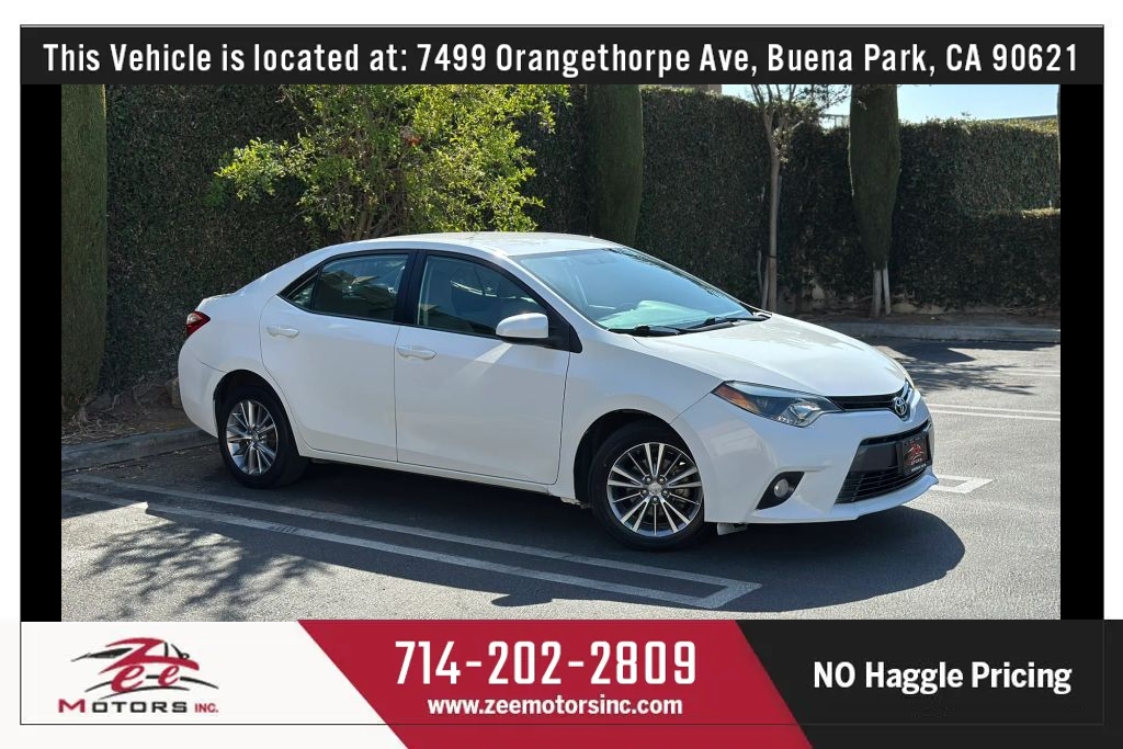 2015 Toyota Corolla LE Plus Sedan 4D