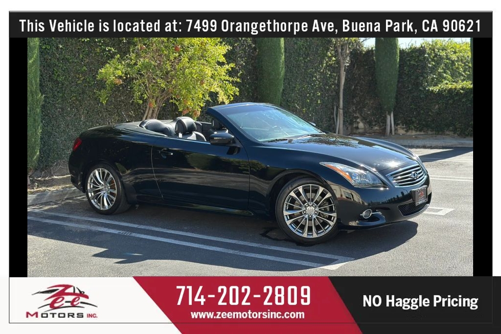 2012 INFINITI G G37 Convertible 2D
