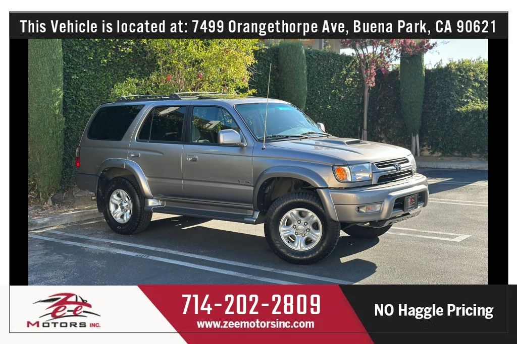 2002 Toyota 4Runner SR5 Sport Utility 4D