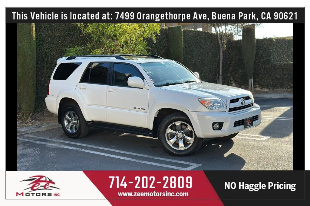 2008 Toyota 4Runner Limited Sport Utility 4D
