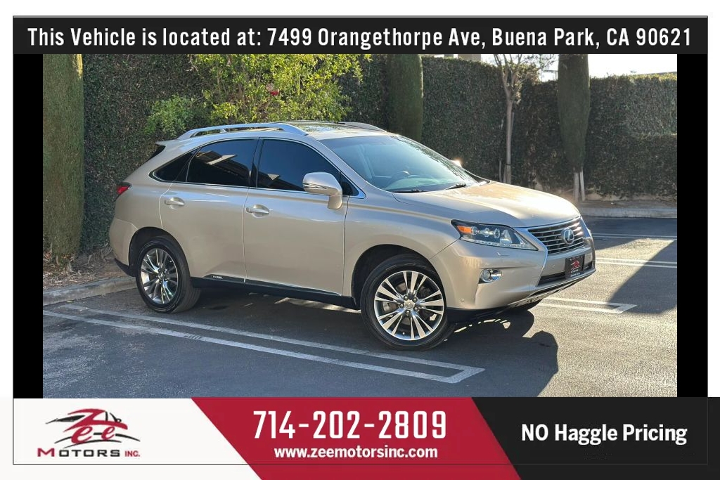2013 Lexus RX RX 450h Sport Utility 4D
