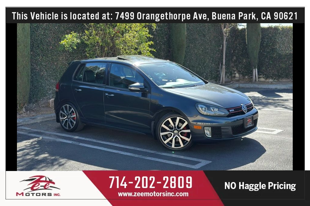 2012 Volkswagen GTI 2.0T Hatchback Sedan 4D